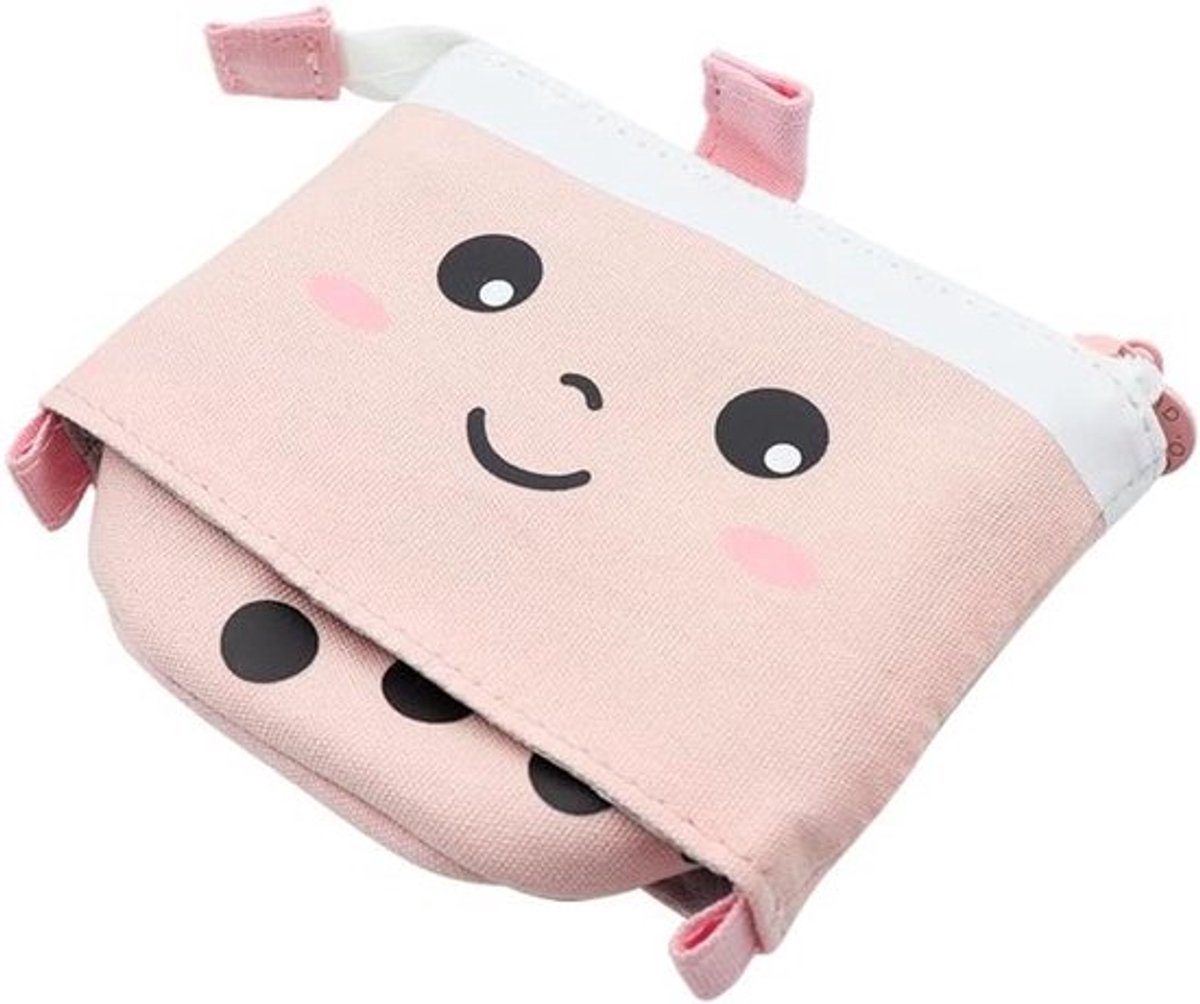 - Pennenetui - Etui en pennenhouder - Roze - Meisjes - Telescopisch design - Tieners en studenten - Geschikt voor diverse pennenmodellen - Handige ritssluiting - Compact formaat - Opbergmogelijkheid voor losse pennen