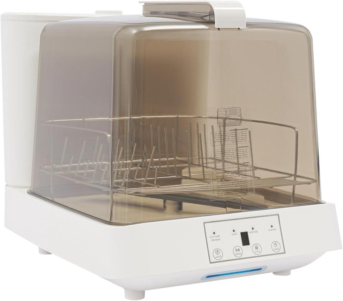 Draagbare Vaatwasser Compacte Tafelvaatwasser Keuken Schoonmaken 360 Graden Reiniging 48 x 38 x 40 cm
