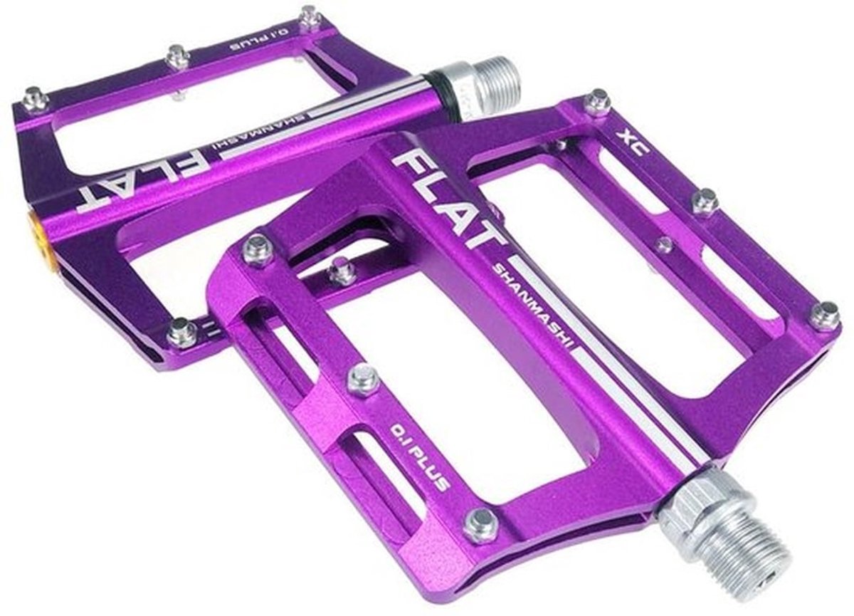 Fietspedalen Antislip - Aluminiumlegering - Lichtgewicht - 340 g/paar - 100 x 98 x 14 mm - Geschikt voor MTB/BMX/Racefiets - Fiets Pedalen