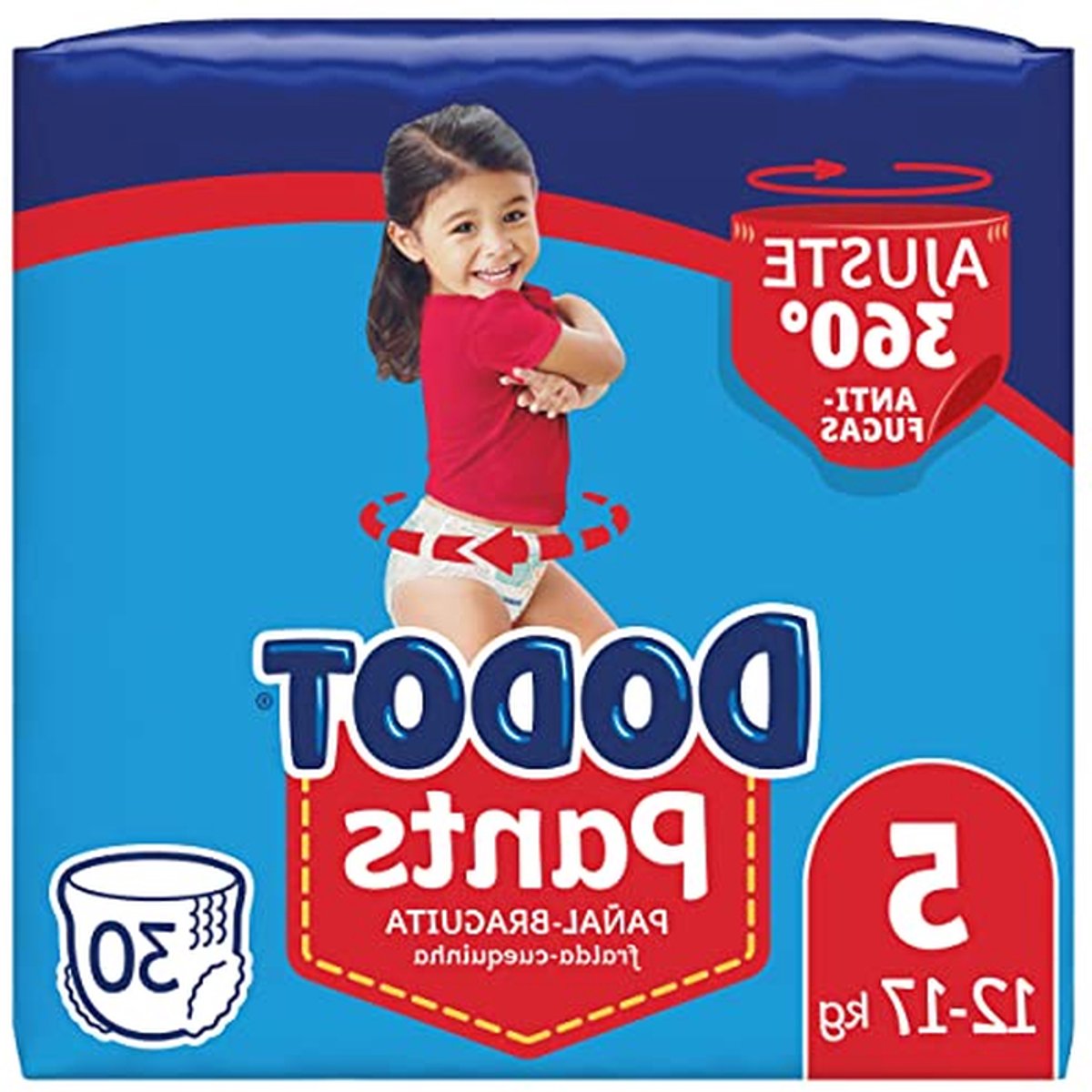 Luierbroekjes - Babybroekjes Luiers - Baby Verzorgen - 360 Anti-Lek Afstelling - 30 Stuks - Wit