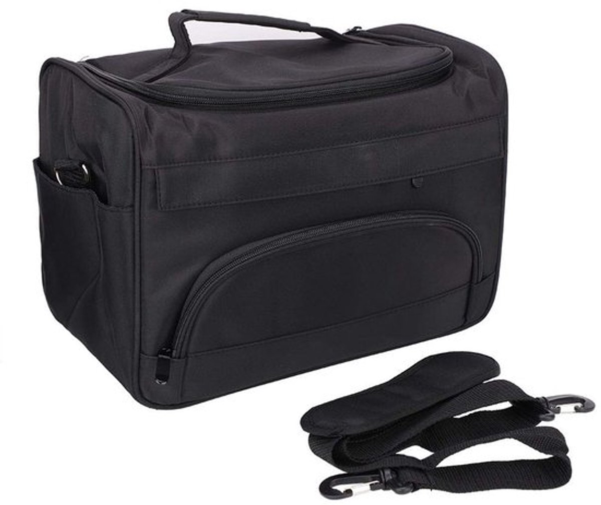 Kappers Tas - Gereedschapstas - Haarstyling Opslag - Grote Capaciteit - 32 x 24 x 9 cm - Zwart