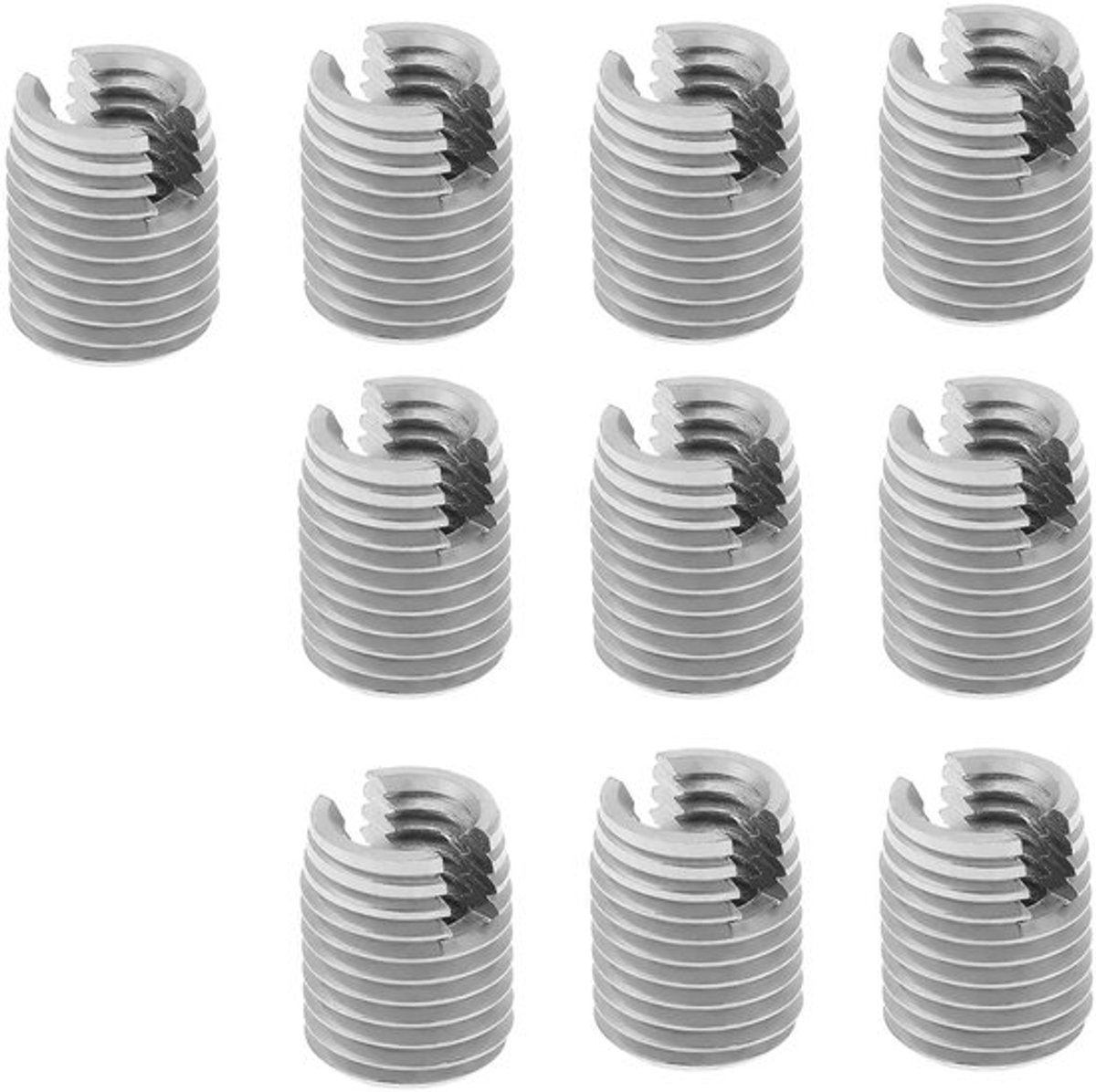 10-delige Schroefdraad Reparatie Kits Met Zelftappende Inserts - M8*1.25 tot M12*1.75