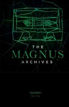 The Magnus Archives, Seizoen 1 Deel 2, met een groene, geometrische cassetteband met ogen.