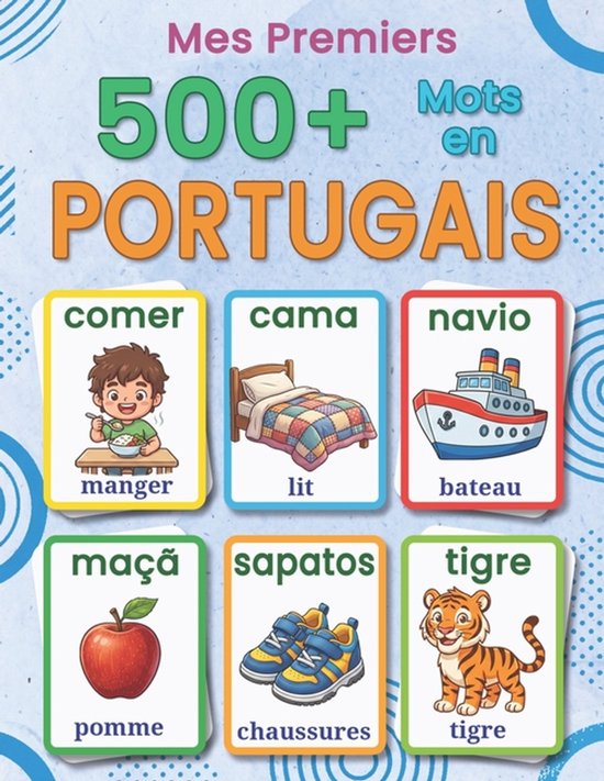 Mes premiers 500+ mots en portugais européen - cover