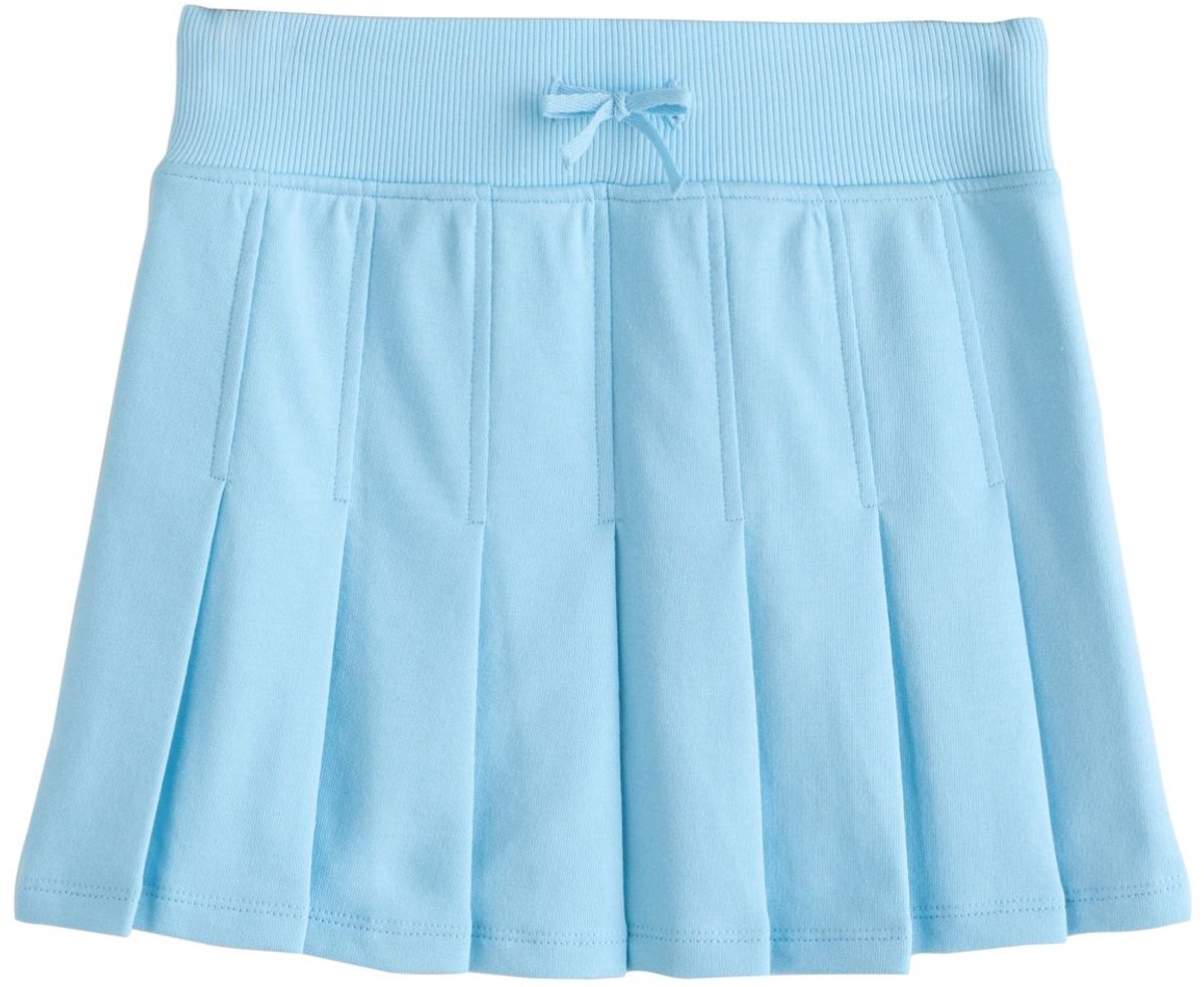 Next - Meisjes - Geplooide jersey rok - Blauw