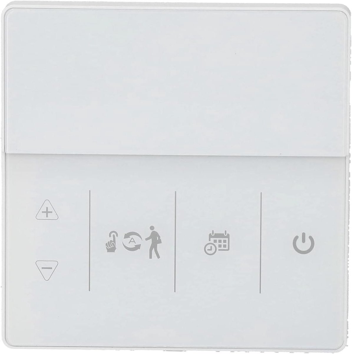 Slimme Thermostaat - Ketelthermostaat Programmeerbaar - Comfortabel Leven - Stembediening Wi-Fi - 86 x 86 mm - Wit