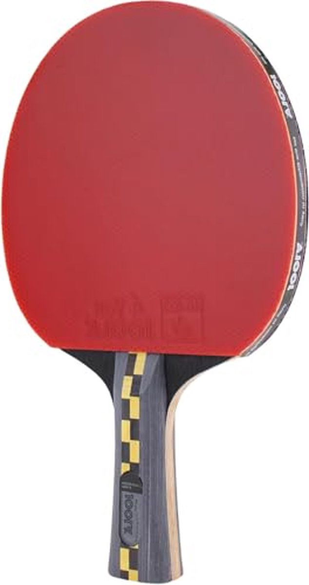 Tafeltennisbatje - Tafeltennisracket Pingpongbatje - Wedstrijd Spelen - Carbonvezel Versterking - 2.0 mm Spons - Meerkleurig
