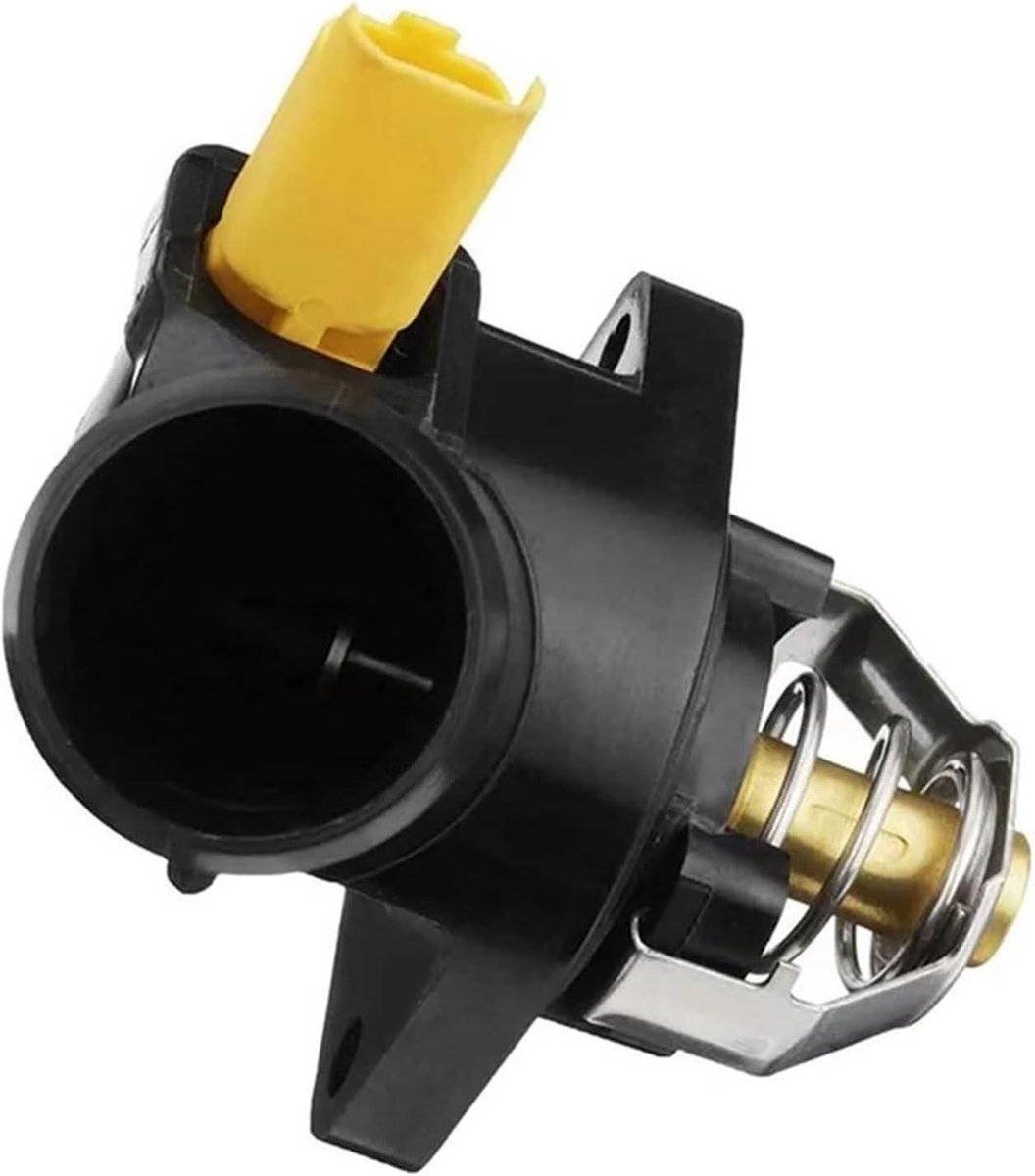 Koelvloeistof Thermostaat Behuizing - Thermostaat Deel - Motor Koelen - Regelt Koelvloeistofstroom - 354 g - Zwart