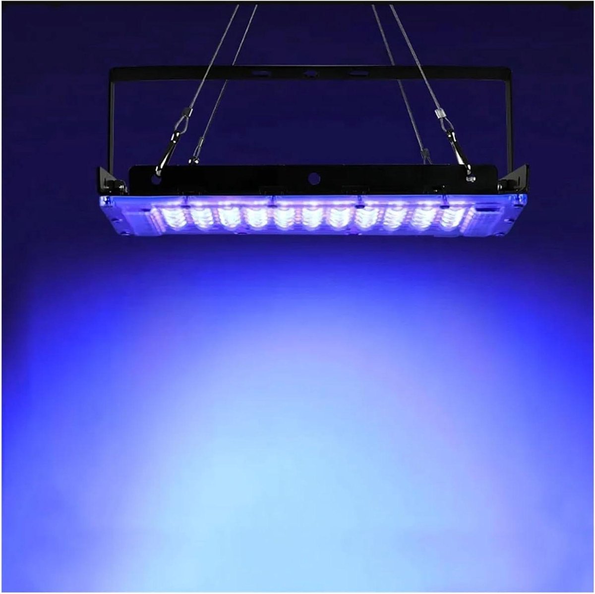 LED UV Blacklight - Paarse Schijnwerper - Snelle Uitharding - IP65 Waterdicht - 200W - Zwart