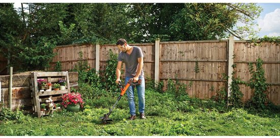 BLACK+DECKER STC1840PC-QW Grastrimmer - 18V - 26cm - inclusief accu en lader van BLACK+DECKER — afbeelding 4