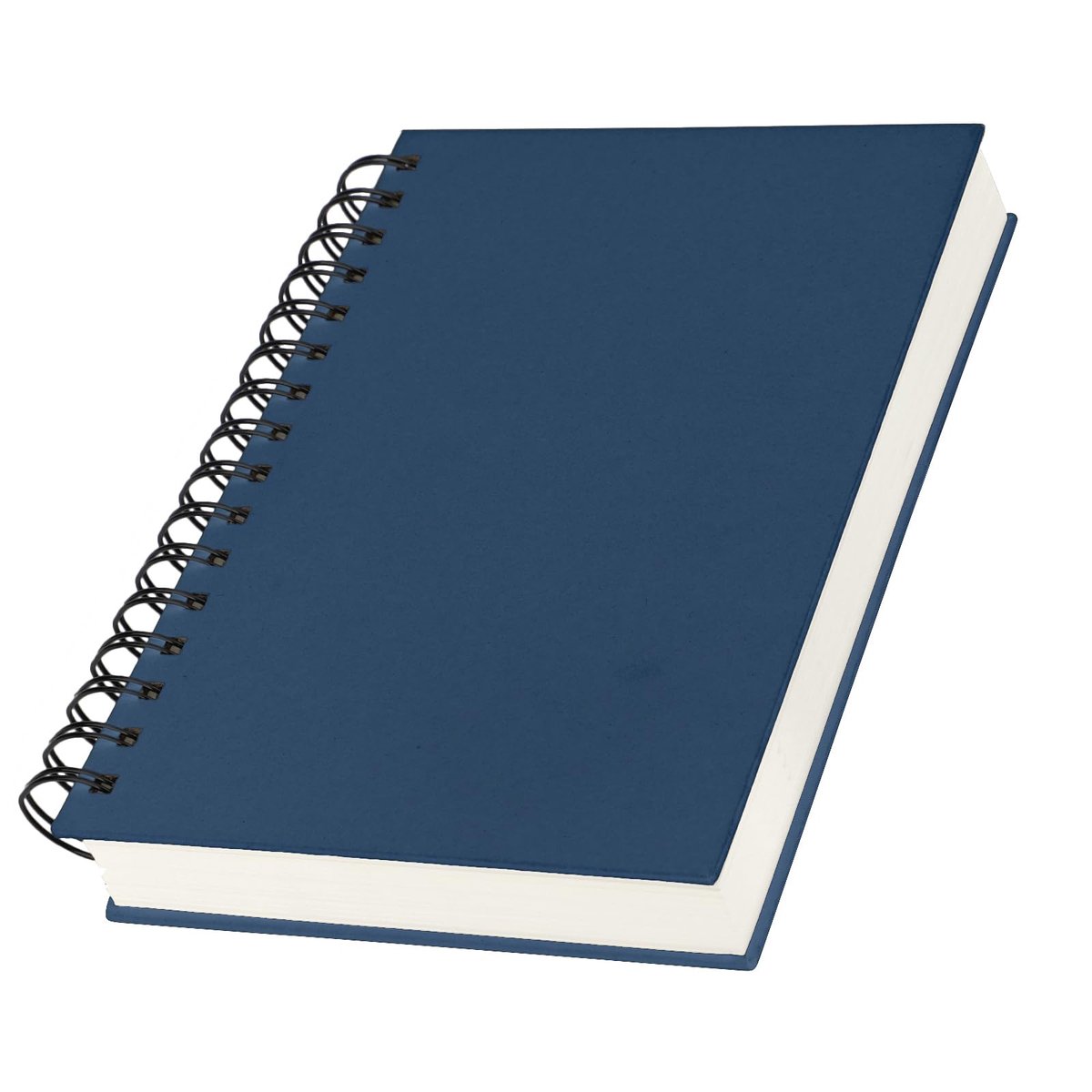 SnelShoppen - Notitieboekje A5 Blank Spiraalblok 240 pagina's - Koningsblauw Hardcover 100GSM Dagboek - Ideaal voor Notities, Schrijven, Creatieve Pro