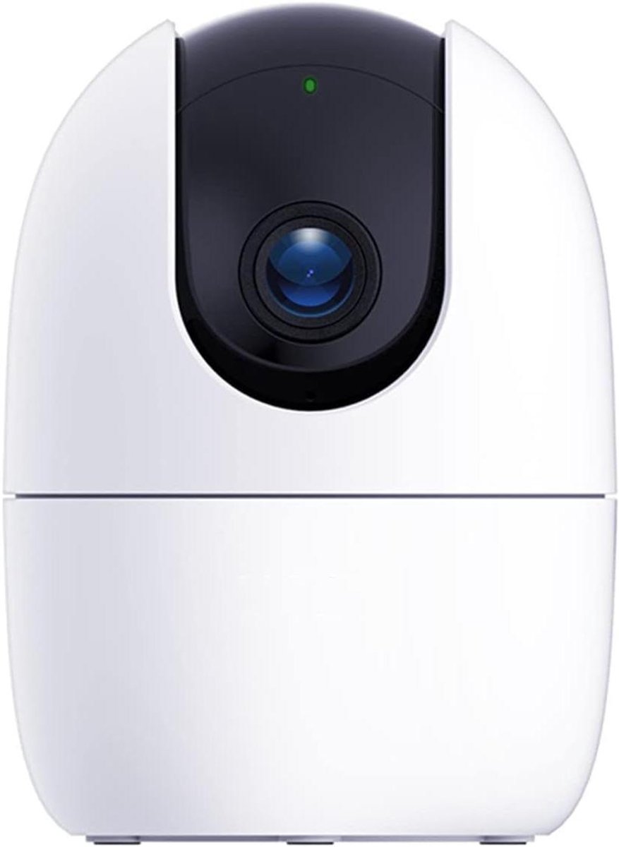 Beveiligingscamera Binnen - IP Camera Woonkamer - Huis Beveiligen - Duidelijk Nachtzicht - 1080p - Wit