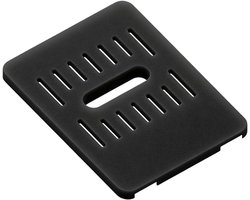 Cup Coaster Hoes - Koffiezetapparaat Beschermer - Koffiezetapparaat Beschermen - Verstelbare Krasbescherming - 21 x 21 x 4 cm - Zwart
