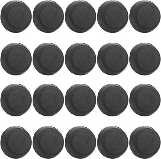 Dailygoods- Biljartkeu Cover - 20 Stuks - Rubber Plug - Eindkap - Bumper - Onderkap - Hoogwaardige Kwaliteit van Dailygoods — afbeelding 2