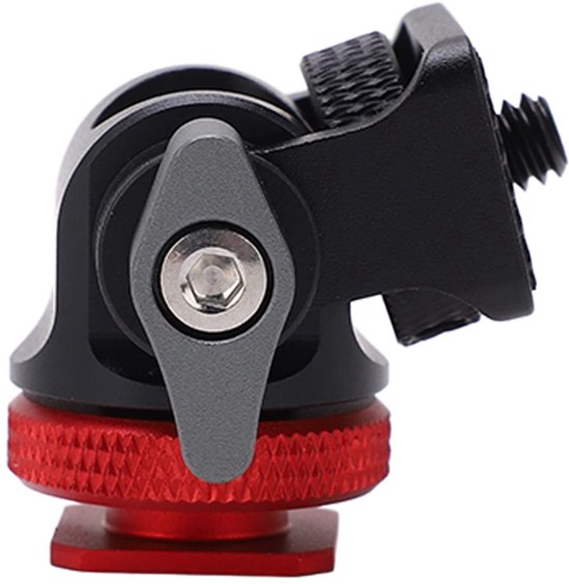 Flitsschoenbevestiging Draaibaar 360° - Monitorhouder - Mobiele Telefoon - Videorecorder - Camera - Aluminiumlegering - Camera Mount