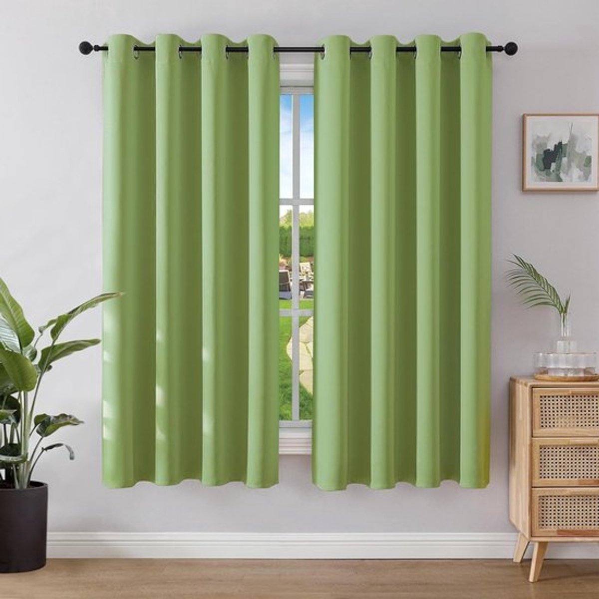 Verduisteringsgordijn Ondoorzichtig - Verduisteringsdoek - Raamscherm - Raamdecoratie zond