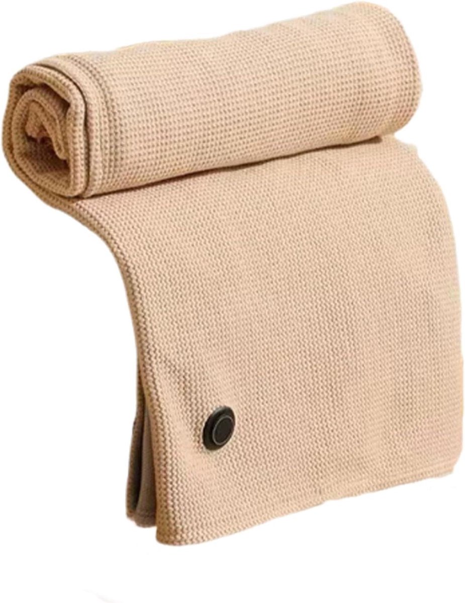 Draagbare Thermo Sjaal - Verwarmde Sjaal Elektrisch - Warm Blijven Buiten - 3 Warmte Niveaus - 150 x 80 cm