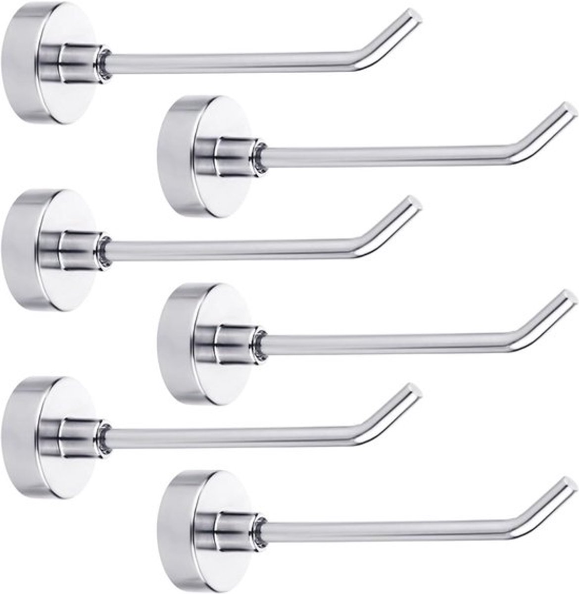 Set van 6 Magnetische Haken voor Cruisehutten, Handdoek, Grill en meer