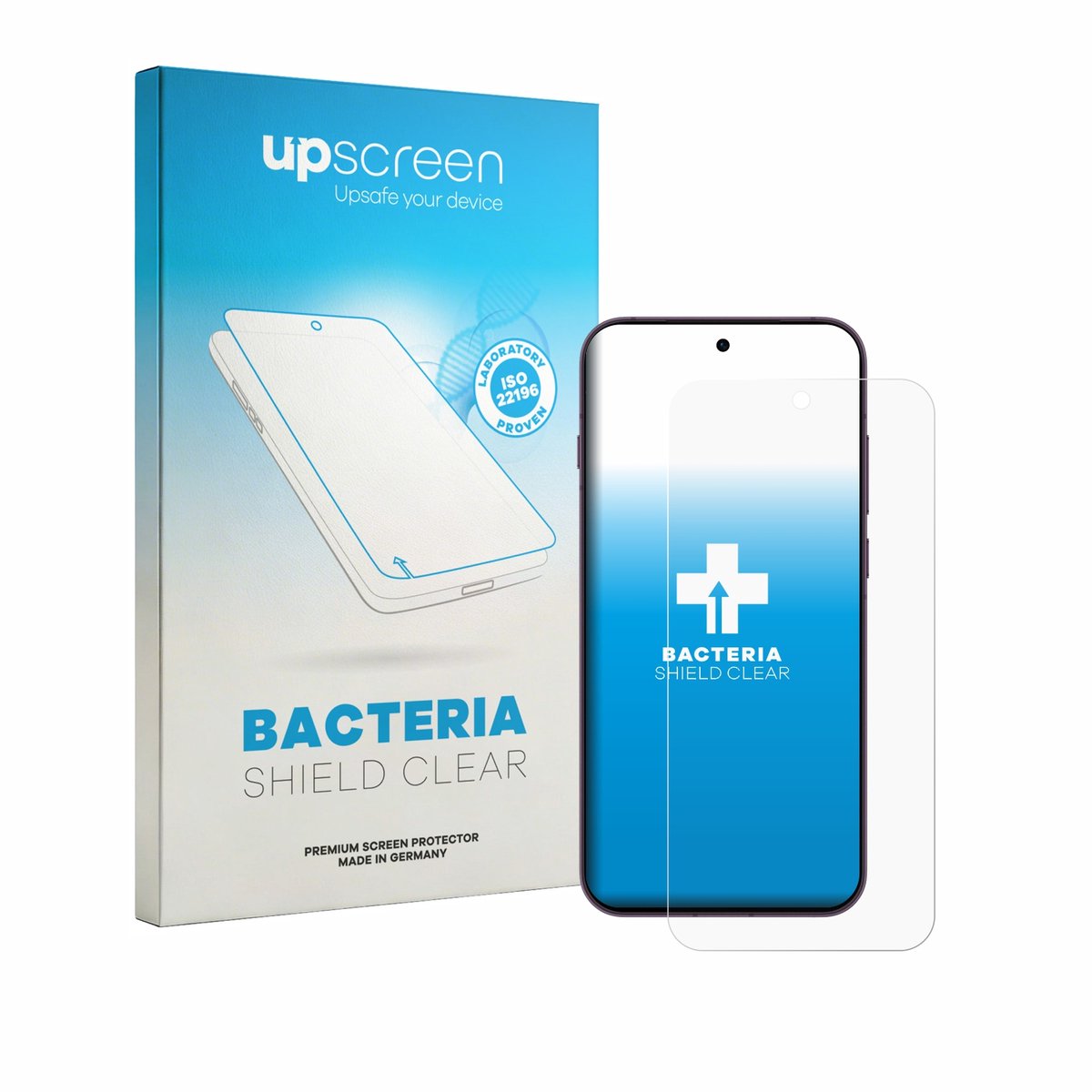 upscreen - Screenprotector voor Oppo Reno 16 - Folie Beschermfolie transparant antibacterieel
