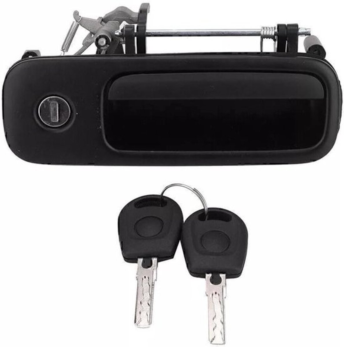 Achterklep handvat slot + sleutels - Golf 4 reserveonderdeel - Deurslot met 2 Sleutels