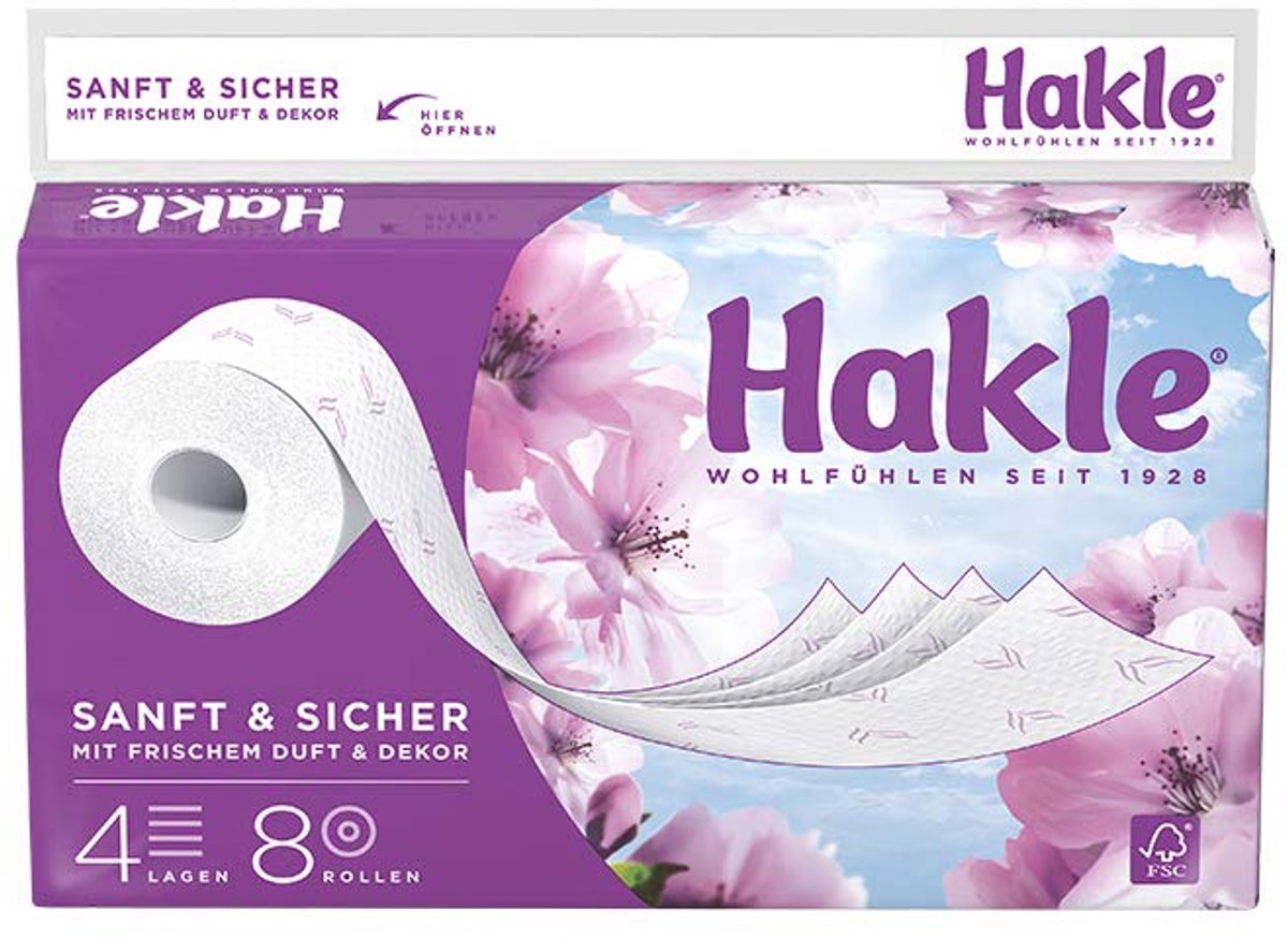SnelShoppen - Toiletpapier 4-laags Zacht en Veilig - 8 Stuks - Hypoallergeen - Voor Thuisgebruik, Camping, en Gezinsgebruik