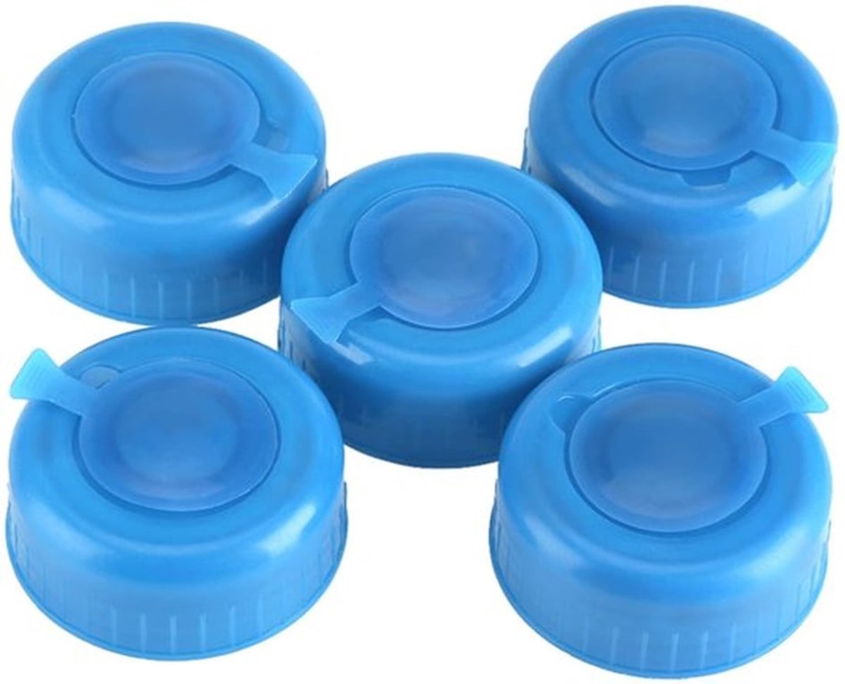 - Drinkwaterfles - Vervangende Deksel - Splash Bescherming - Blauw - Duurzaam - Geschikt voor 5.5 cm Fles