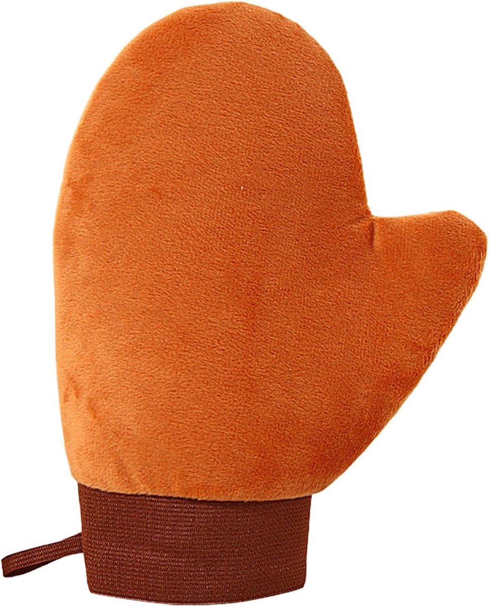 Zelfbruiningshandschoen - Sunless Tanning Mitt - Gelijkmatige Bruining - Huidvriendelijk Materiaal - 15.5x22cm - Niet gespecificeerd