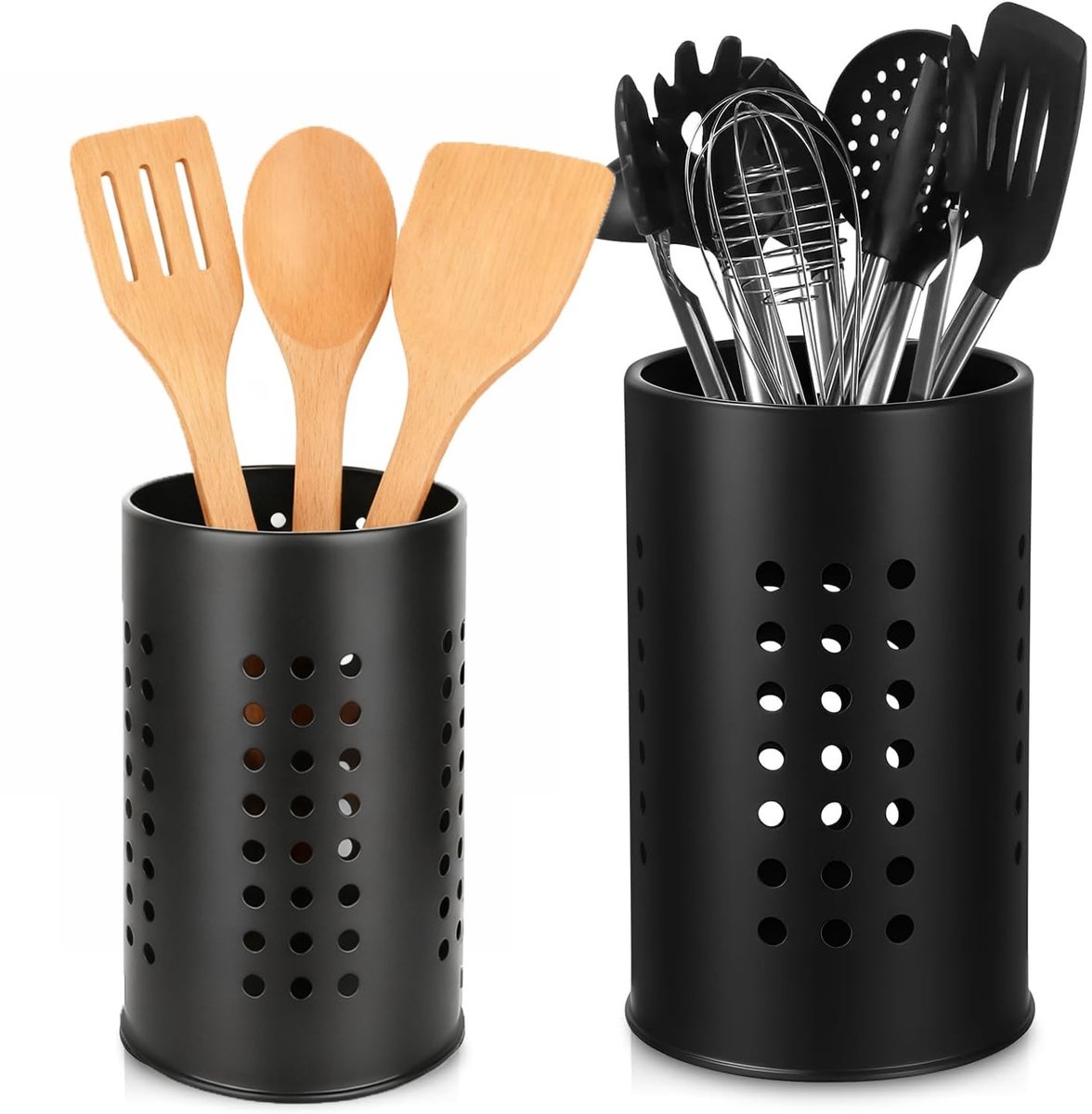 Dailygoods - 2 Stuks Afdruiprek van Roestvrij Staal - Corrosiebestendig en Roestbestendig