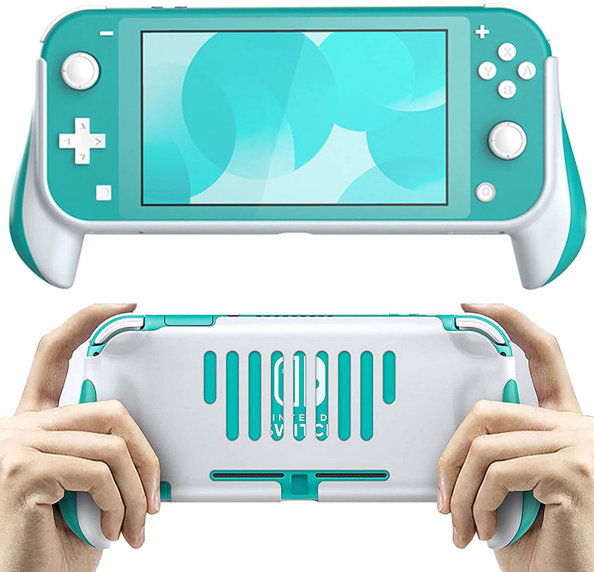 Dailygoods - Grip Case voor Nintendo Switch Lite - Ergonomische Bescherming