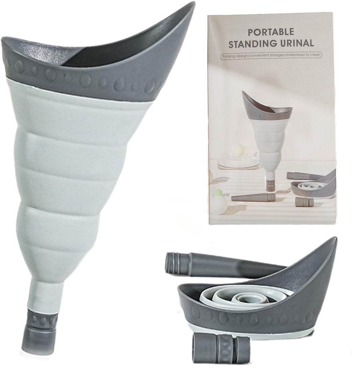 Dailygoods - Herbruikbare Urinella voor Vrouwen - Opvouwbaar Urinoir voor Buitenactiviteiten