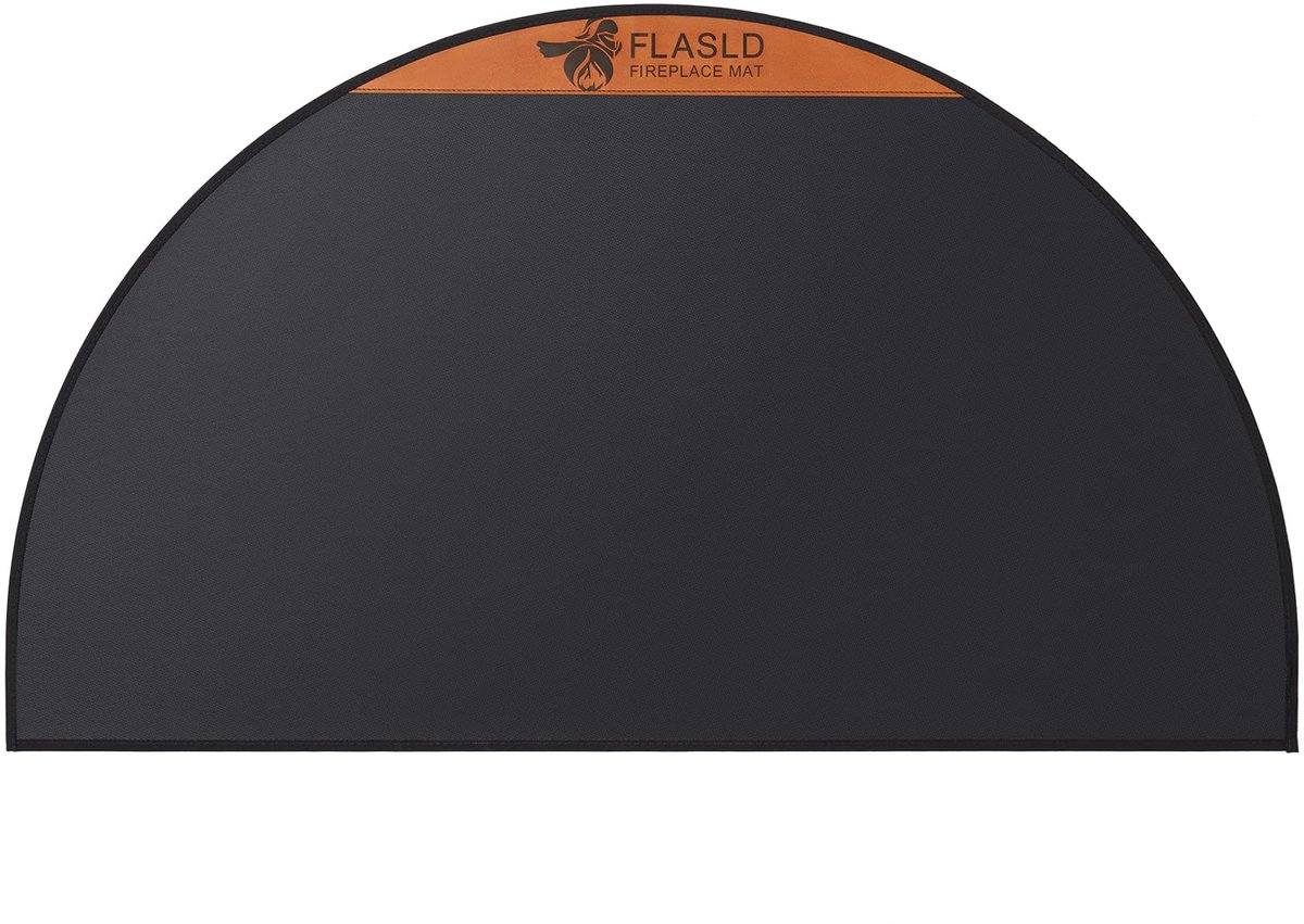 Dailygoods - Brandwerende Open Haardmat 32 x 60 Inch - Bescherming Tegen Vonken
