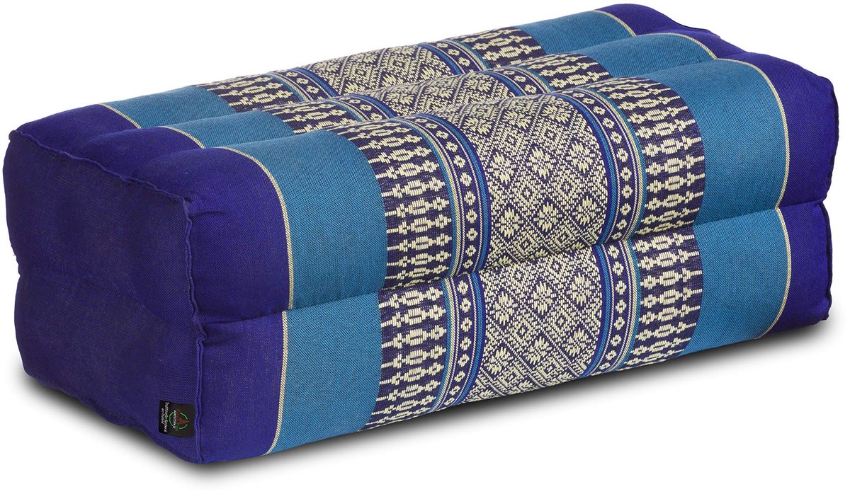 Dailygoods - Meditatiekussen 35 x 15 x 10 cm - Kapok Vulling voor Yoga en Ontspanning