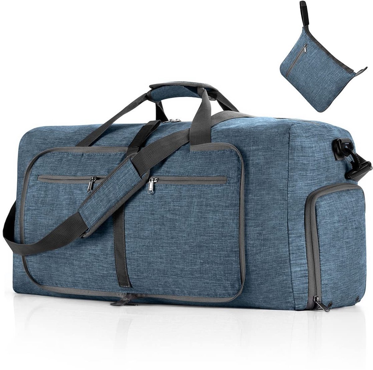 Dailygoods - Travel Bag voor mannen en vrouwen - Opvouwbare sporttas met grote capaciteit