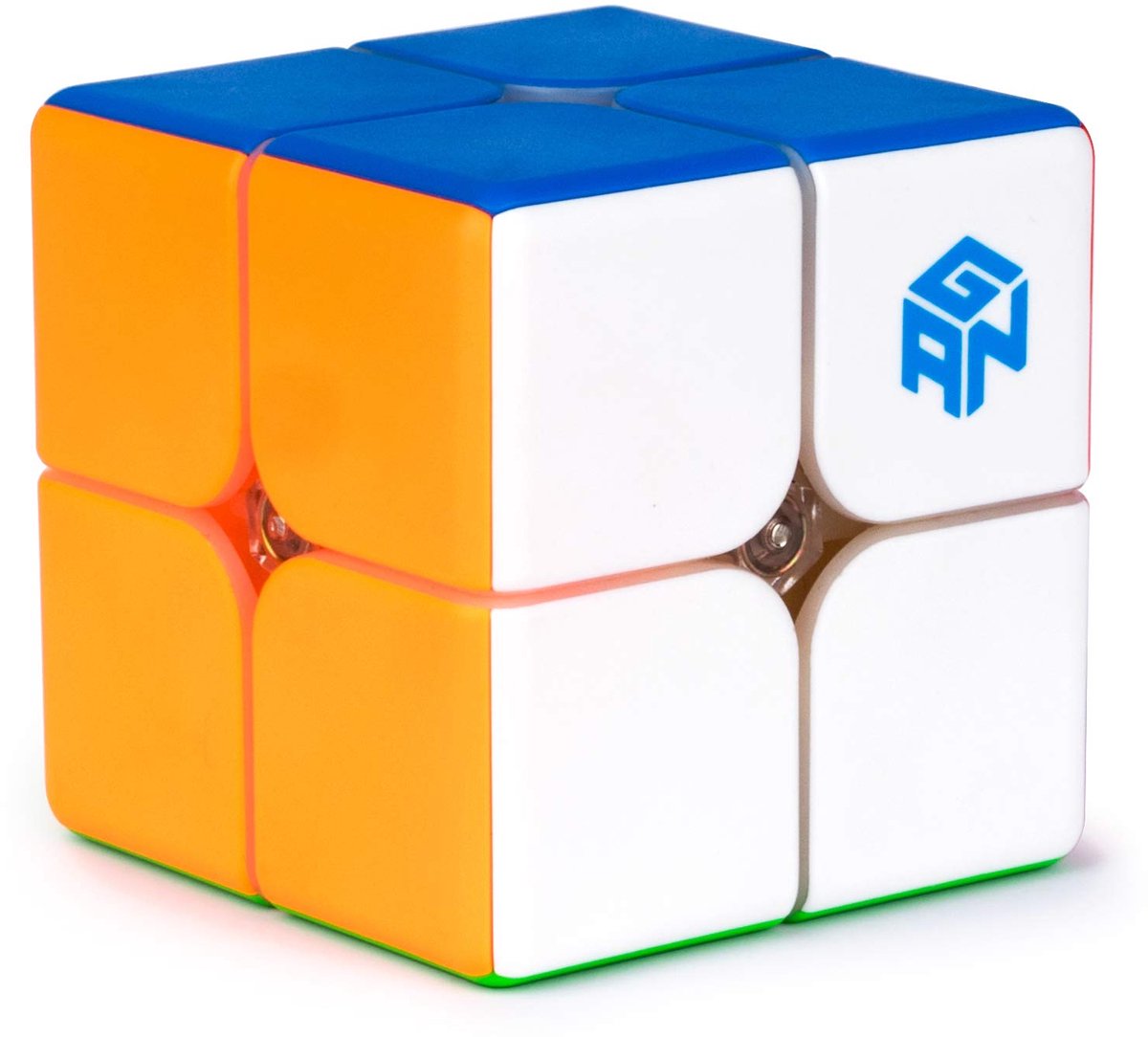 Dailygoods- Speed Cube 2x2 - GAN 249 V2 - 49mm - Lichtgewicht 52 gram - Honingraatontwerp - Gepatenteerde IPG-kern - Magic Cube