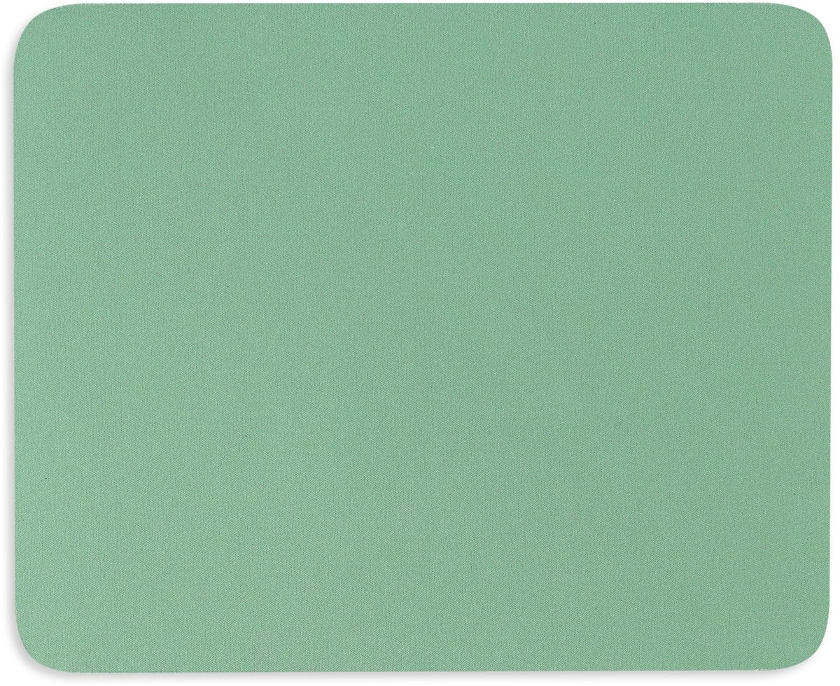 Dailygoods - Sage Green Muismat - Compacte Muismat voor Gaming en Kantoor