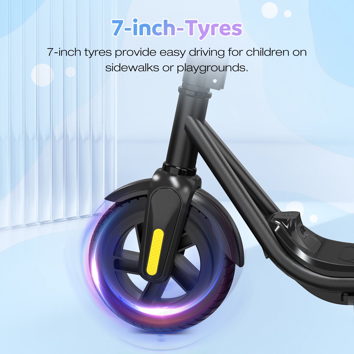 EVRCROSS E6 Elektrische Step kinderen 150W Motor - 16 km/u - 20 km Actieradius - 60 kg Draagvermogen voor Kinderen 6-12 Jaar — afbeelding 3