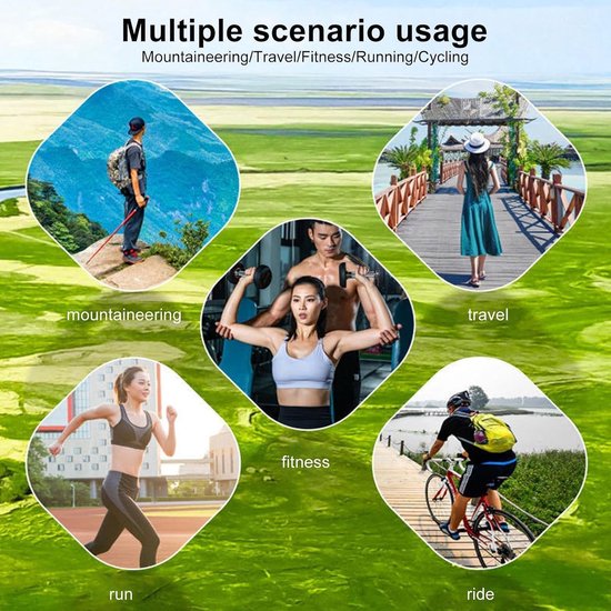 Koelhanddoeken - Natte handdoeken - Sport en Beweging - Ademend mesh materiaal - 30 x 80 cm - Helder Groen — afbeelding 3