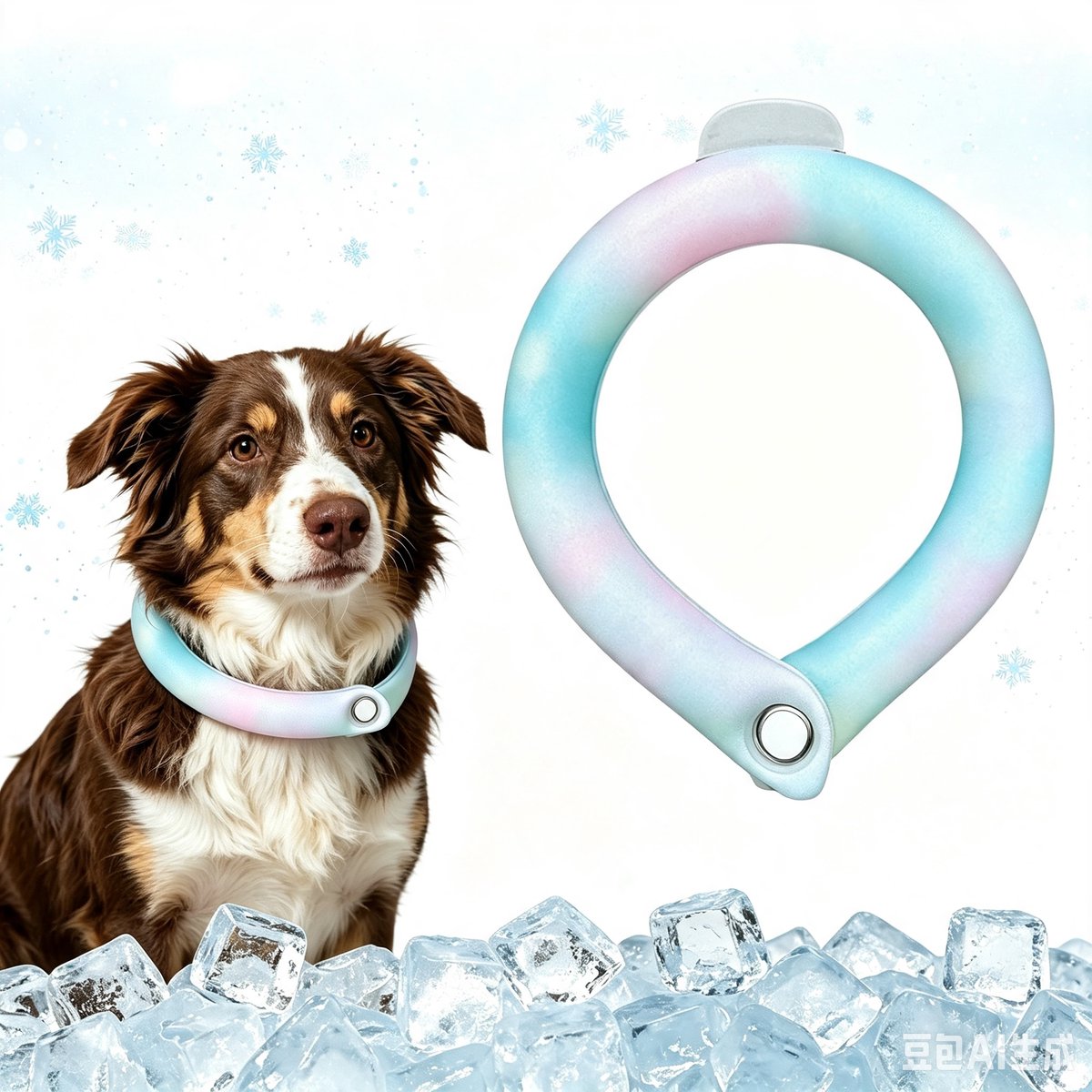 Namajunas - Koelband Hond - Koelhalsband Hond - Koelband - Coolband Hond - Verkoeling - Verkoeling hond - Verkoeling voor Honden - Verkoelende Hondenhalsband - Koelhalsband voor Hond & Kat - IJskraag - PCM Nekkoeler - Maat M - Direct Verkoelend