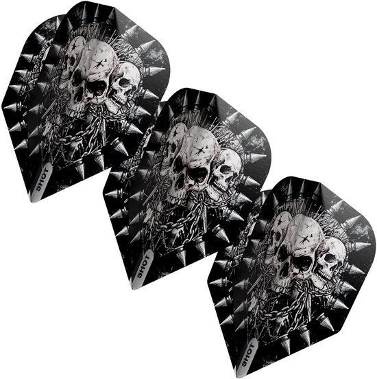 Shot Gnarly Skulls NO6 - Dart Flights van Shot! — afbeelding 2