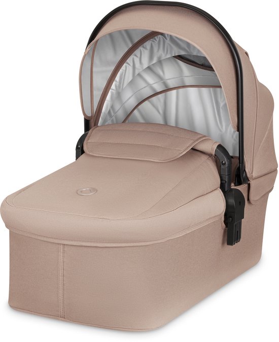 Lionelo Bianka Kinderwagen 3 in 1 - Reiswieg + Wandelwagen + Autostoel - Grote Luchtbanden, Volledige Vering - Inklapbaar - Verstelbare duwstang - Buggy Omkeerbare Zitting - 0-22kg - Accessoireset - Zwart van Merkloos — afbeelding 2