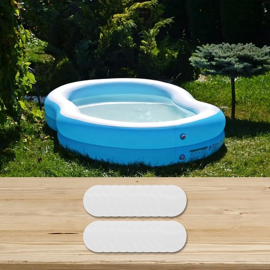 Vinyl Reparatieset - Waterdichte Stickers - Opblaasbare Producten Repareren - Zelfklevend en Weerbestendig - 75 x 75 cm - Zoals Afgebeeld — afbeelding 2