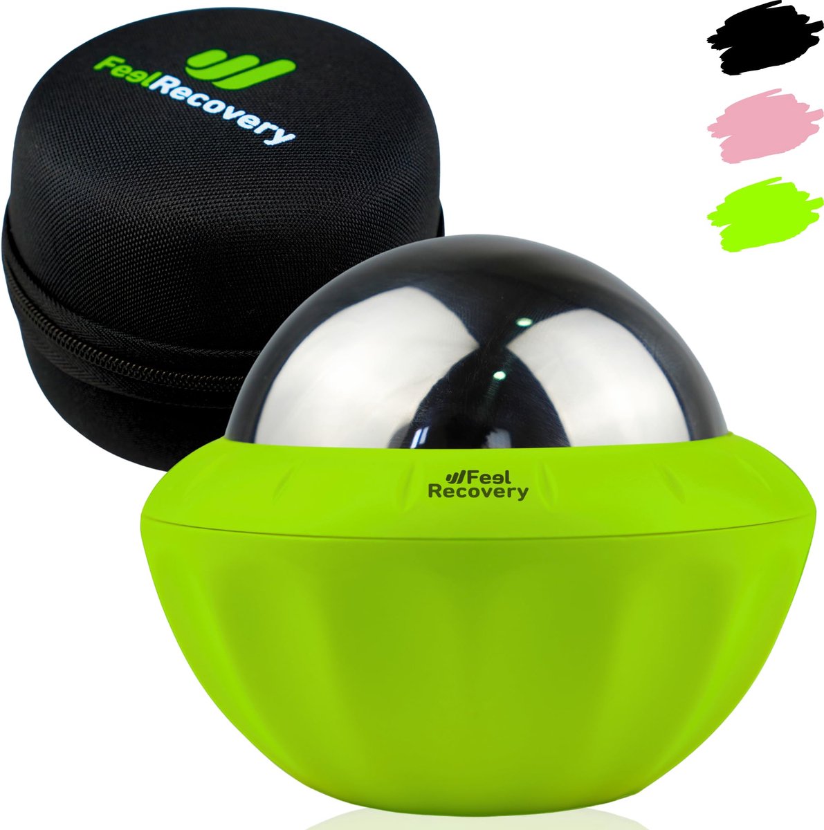 Massage Roller voor Warmte- en Koudetherapie - Ontspanning en Anti-Cellulite Massageapparaat voor Rug, Nek, Schouders en Voeten