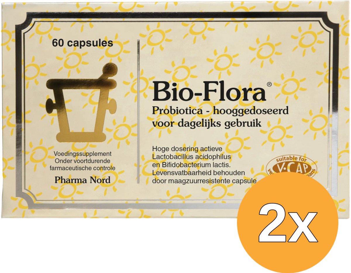 2x Pharma Nord Bio Flora (60 capsules)