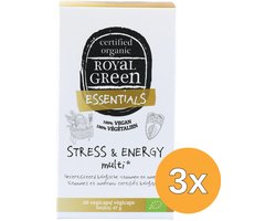 Royal Green 3x Stress en Energy Multi Bio (60 vega capsules)