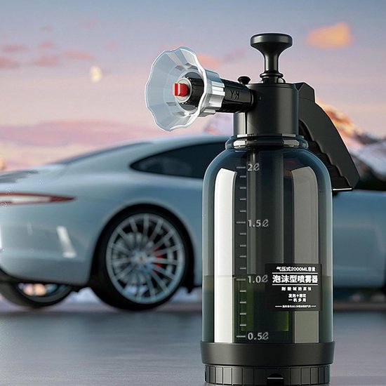 Schuimsproeier - Schuimpomp Reinigingssproeier - Huishoudelijke Reiniging - Handmatige Drukfles - 2 liter - Gieter Standard Edition — afbeelding 3