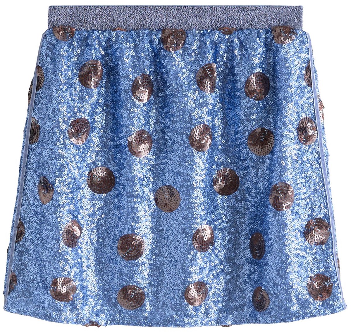 Next - Meisjes - Rok met lovertjes - Blauw