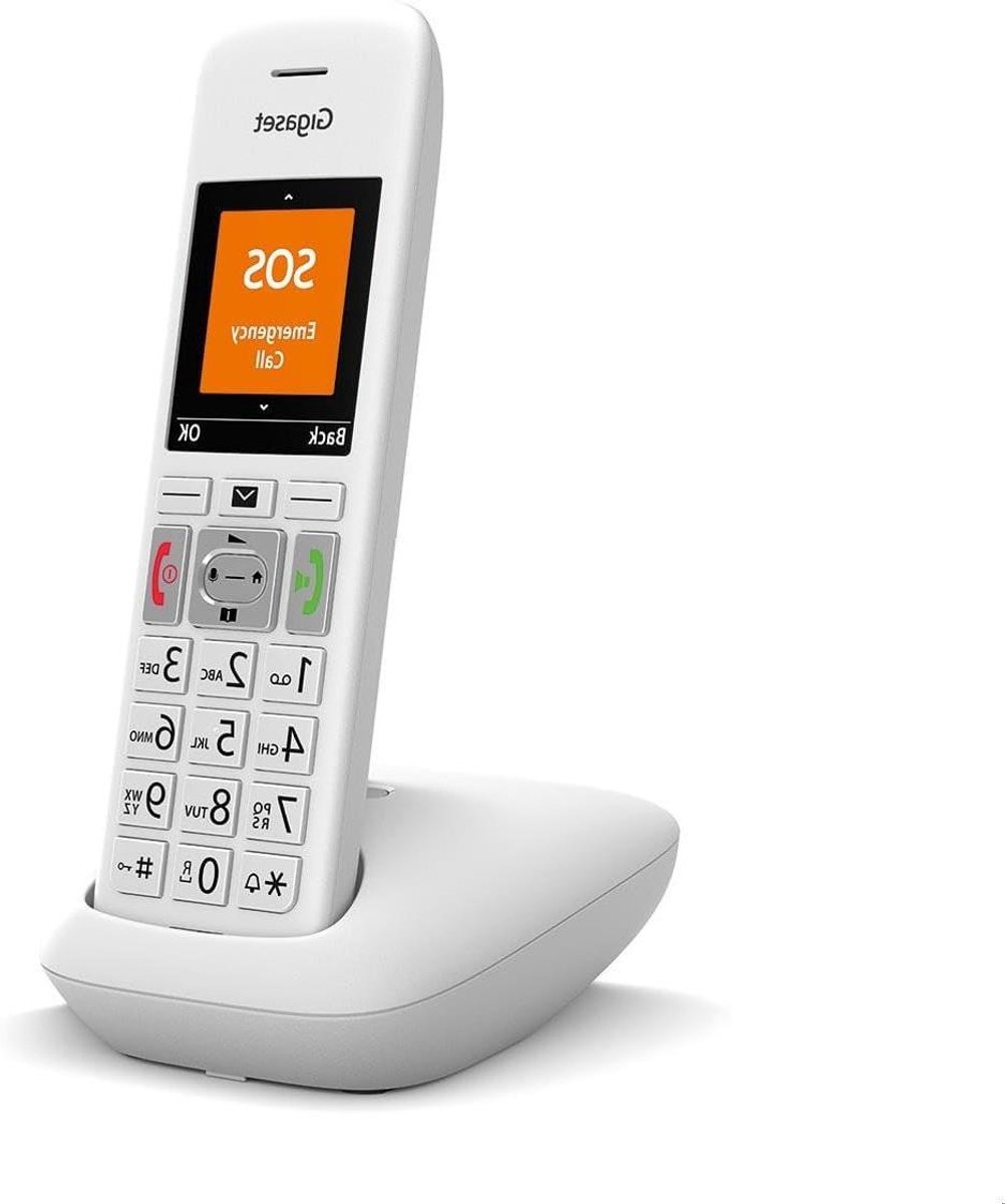 Draadloze Vaste Telefoon - DECT Telefoon Huistelefoon - Thuis Bellen - Met Luidspreker - 6 x 12 x 8 cm