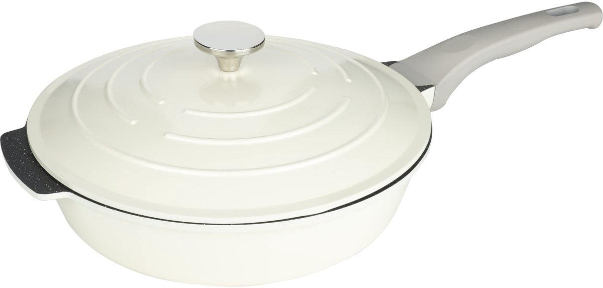Dailygoods - XP-ALL28CR 28cm Everyday All-In-One Pan - Lichte en veelzijdige pan