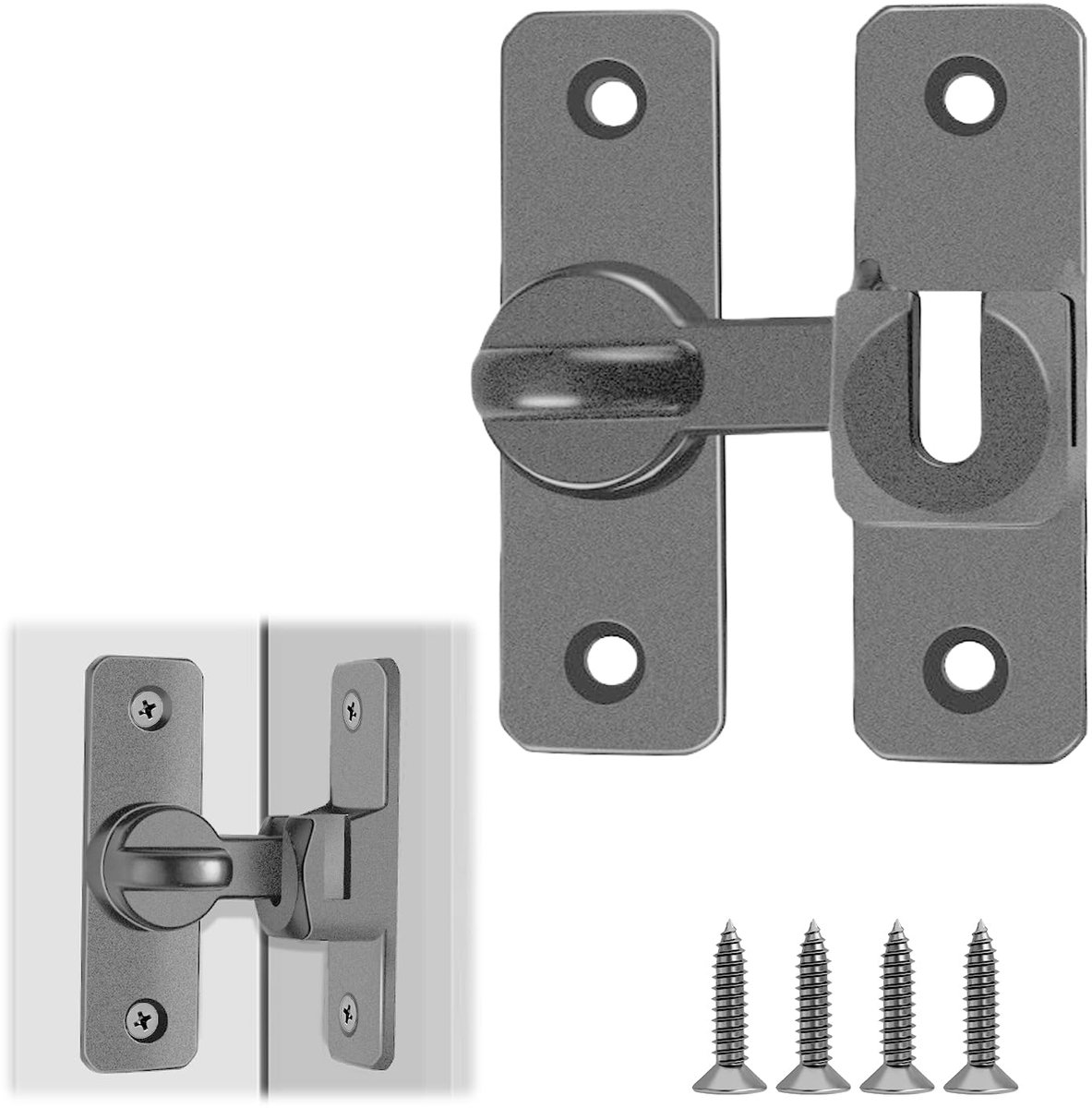 Dailygoods - Deurslot van Aluminiumlegering met Universeel Flip-mechanisme