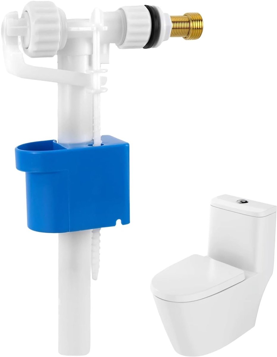 Dailygoods- Vulventiel Universeel - Vlotterkraan - Spoelmechanisme - Bodemventiel - Zijdelingse Aansluiting - Verstelbare Waterhoeveelheid